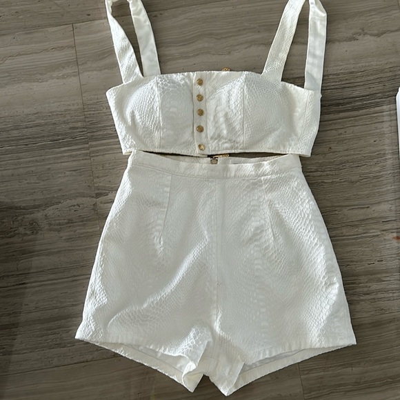 Misha Collection Shorts and cropped top set
